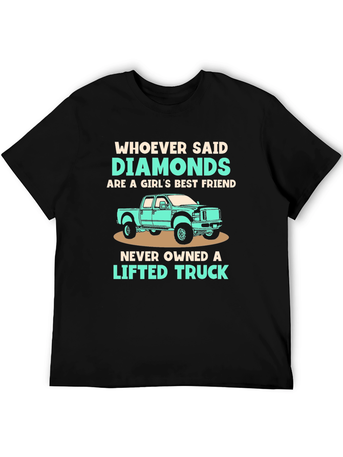 Lifted Truck Graphic Tee - Girls Best Friend Alternative