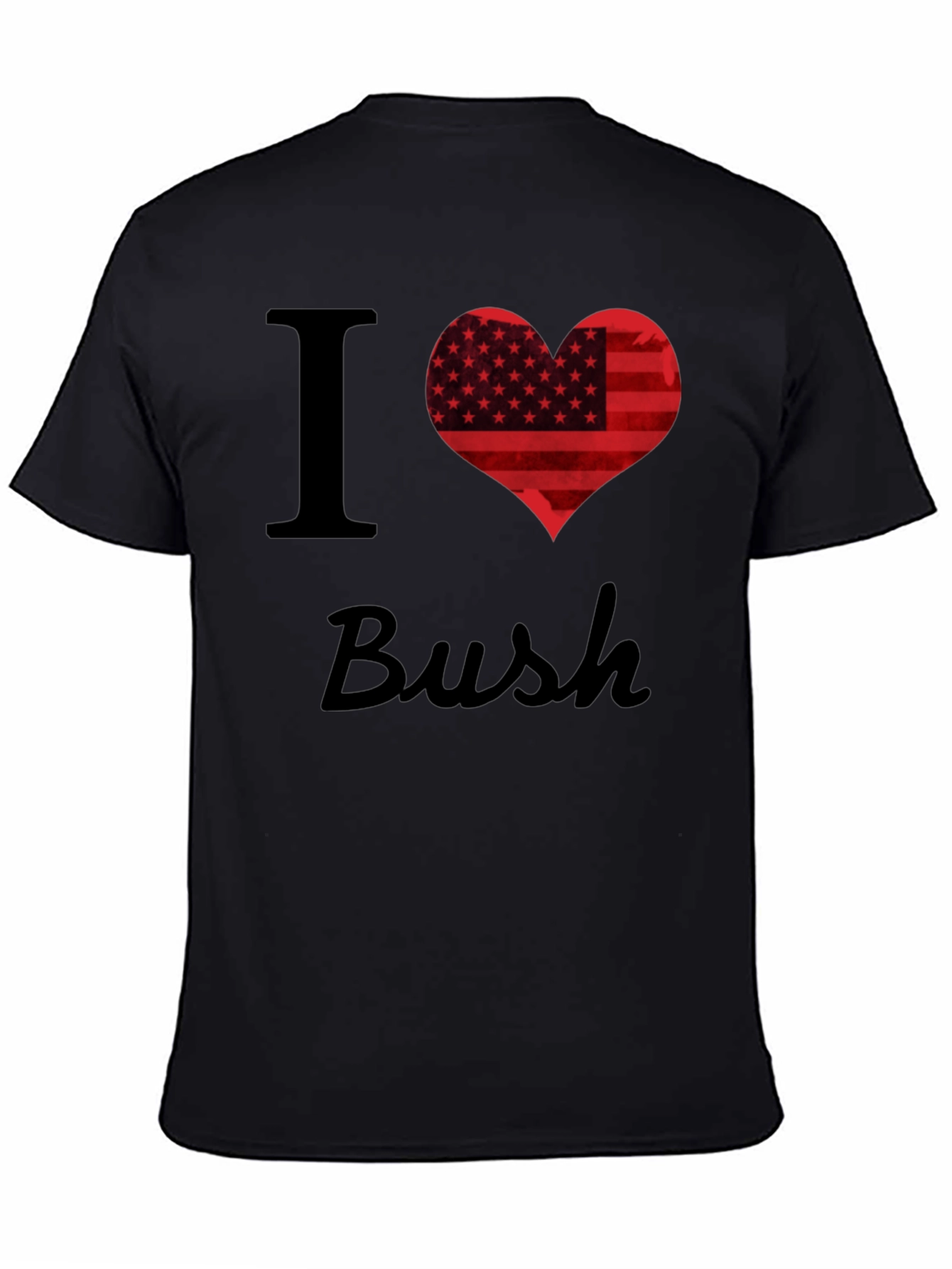I Heart Bush T-Shirt - Patriotic Design