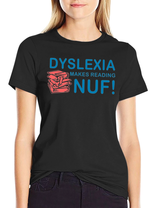 Dyslexia Awareness Graphic T-Shirt