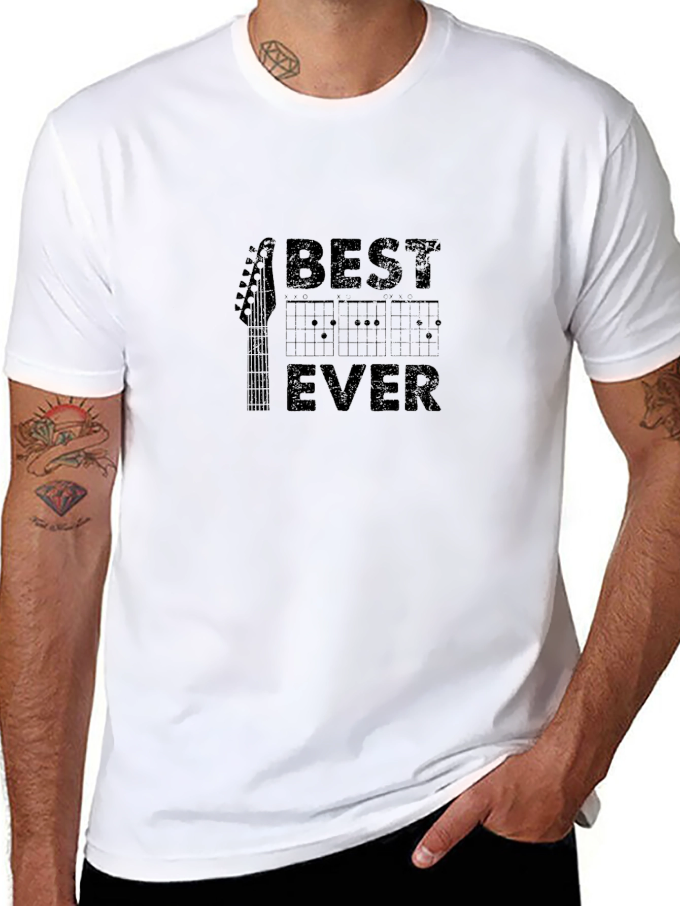Best Ever Guitar T-Shirt - Musician Tee