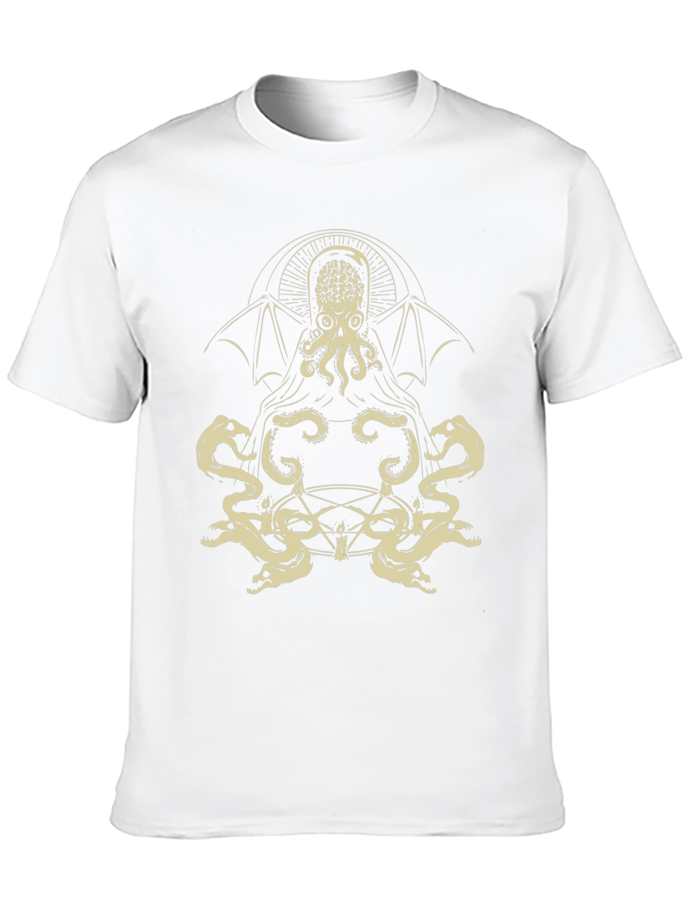 Cthulhu Graphic T-Shirt - Occult Tentacle Tee