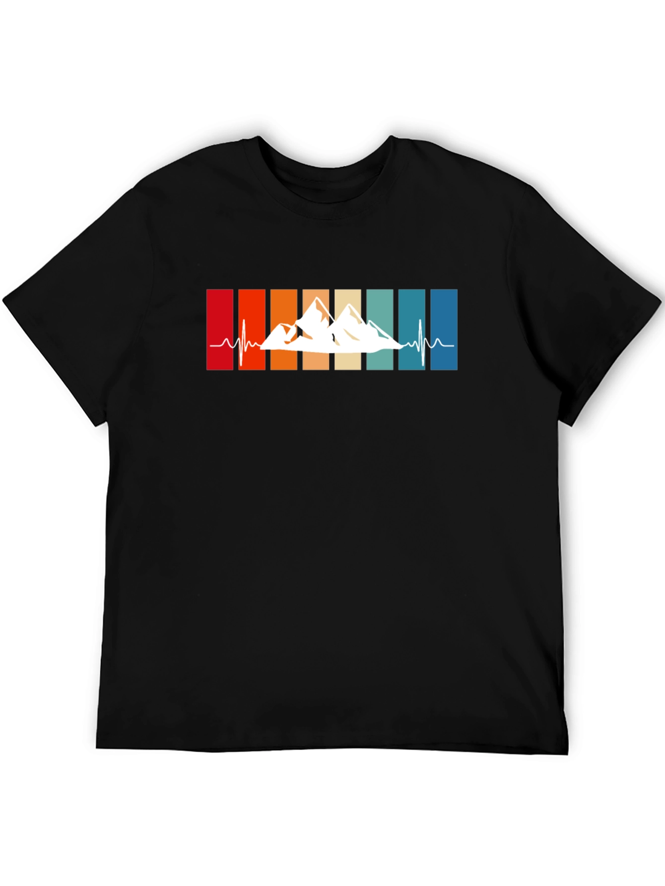 Mountain Heartbeat Tee - Adventure Awaits!