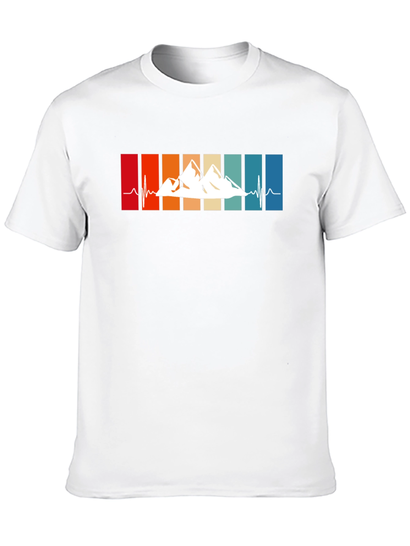 Mountain Heartbeat Tee - Adventure Awaits!