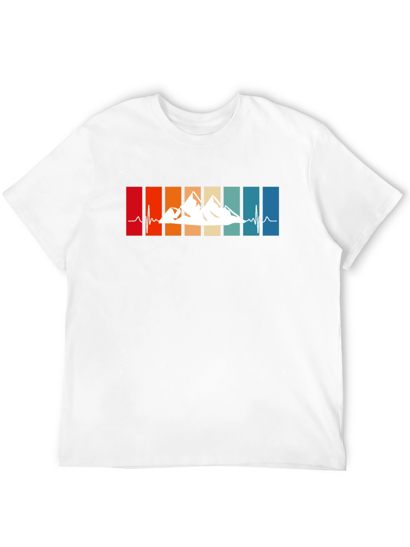 Mountain Heartbeat Tee - Adventure Awaits!