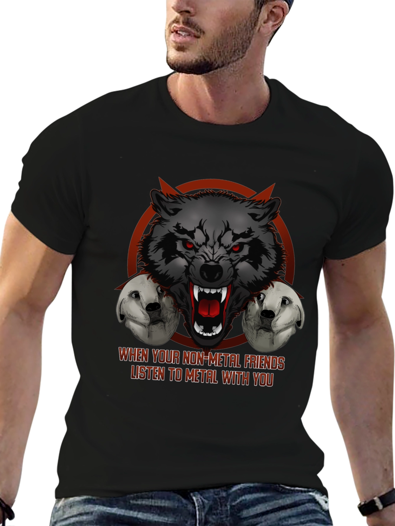 Metal Friends Graphic T-Shirt