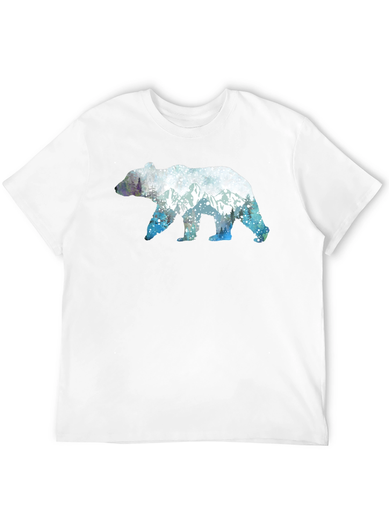 Bear Silhouette Graphic Tee