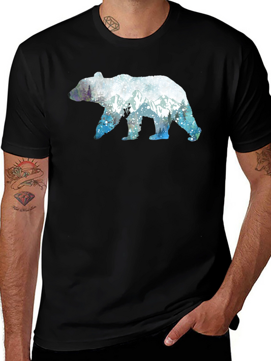 Bear Silhouette Graphic Tee
