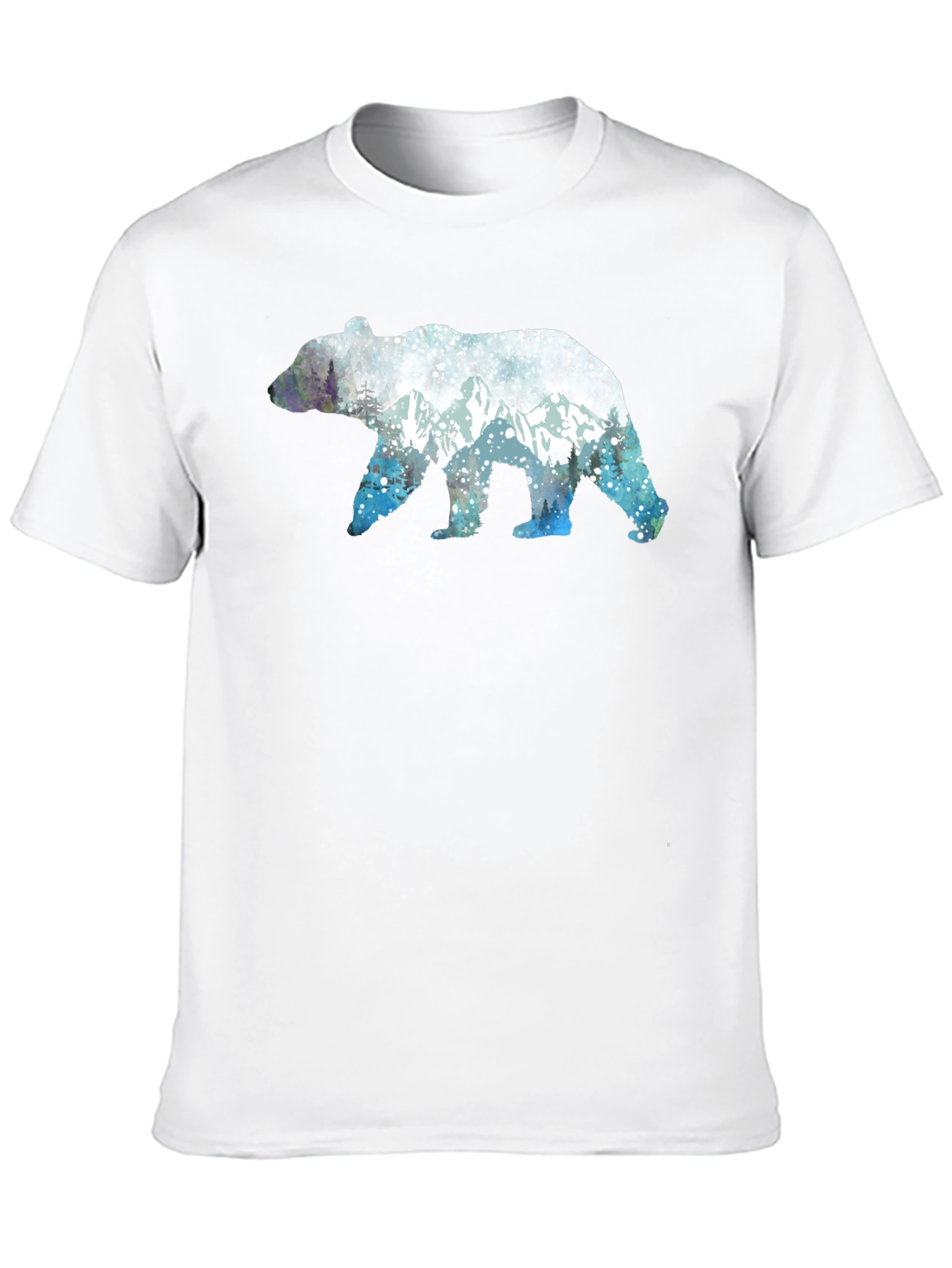 Bear Silhouette Graphic Tee