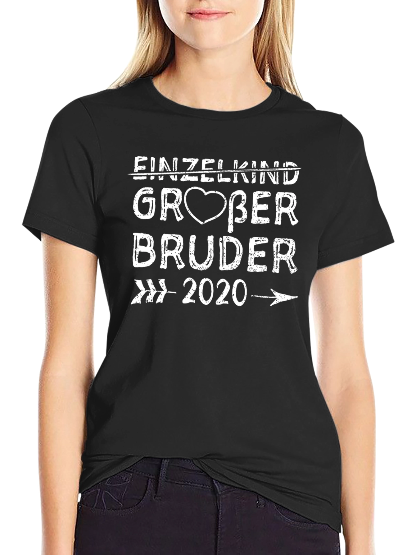 Großer Bruder 2020 T-Shirt Only Child Announcement New Sibling