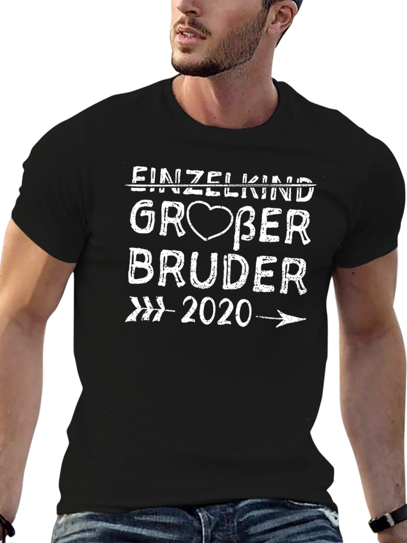 Großer Bruder 2020 T-Shirt Only Child Announcement New Sibling