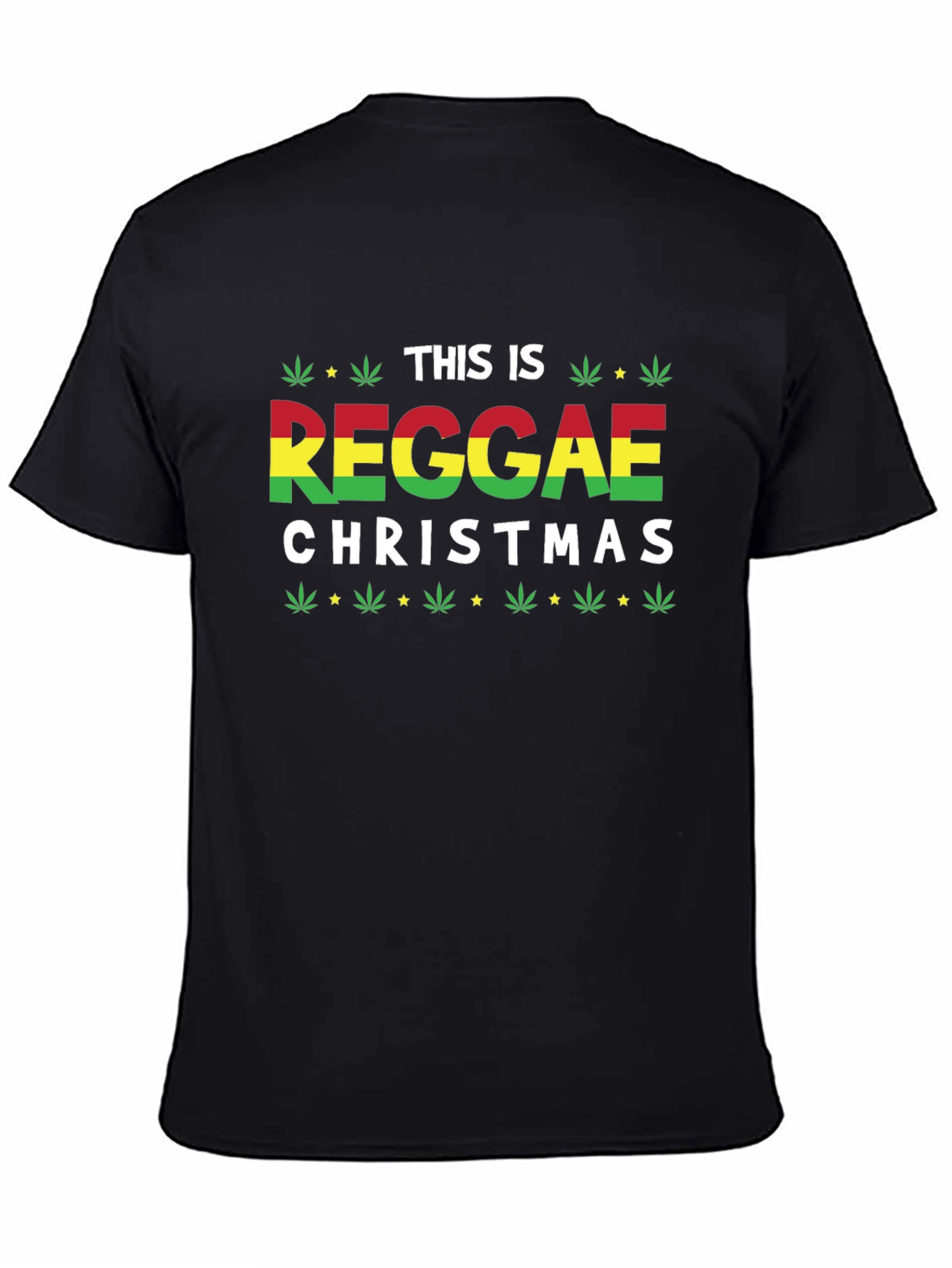 Reggae Christmas Graphic T-Shirt