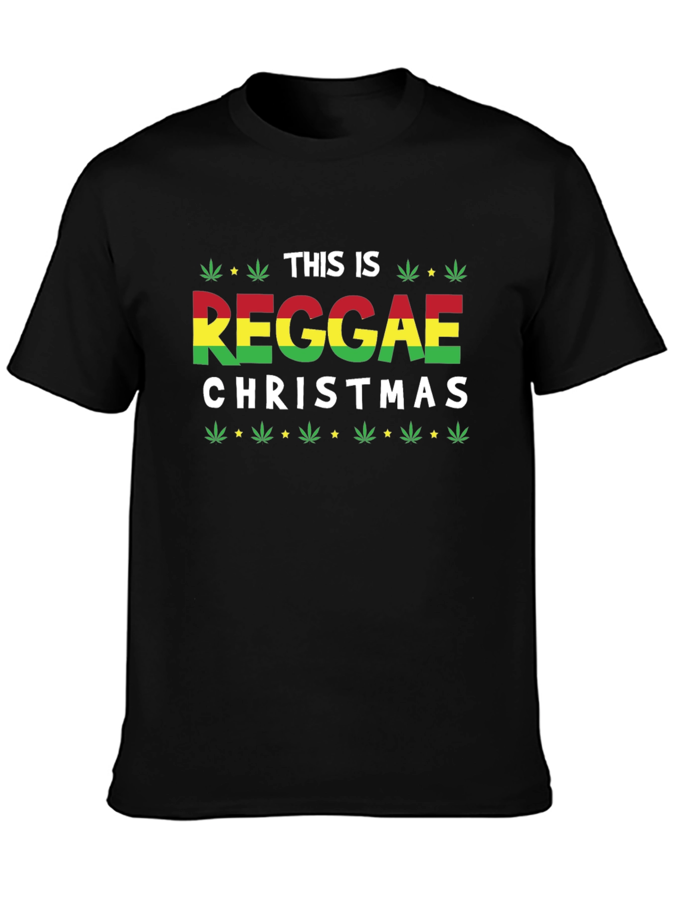 Reggae Christmas Graphic T-Shirt