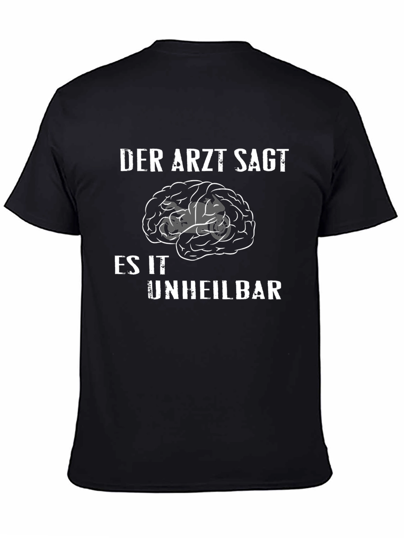 Unheilbar Brain Graphic Tee