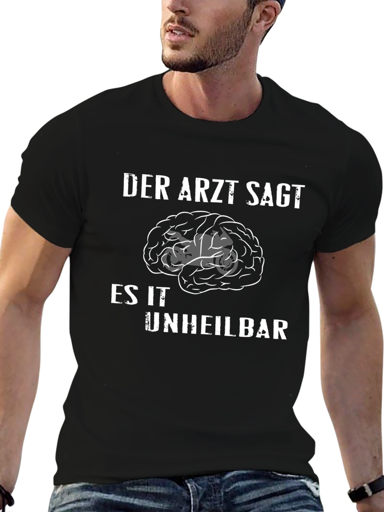 Unheilbar Brain Graphic Tee