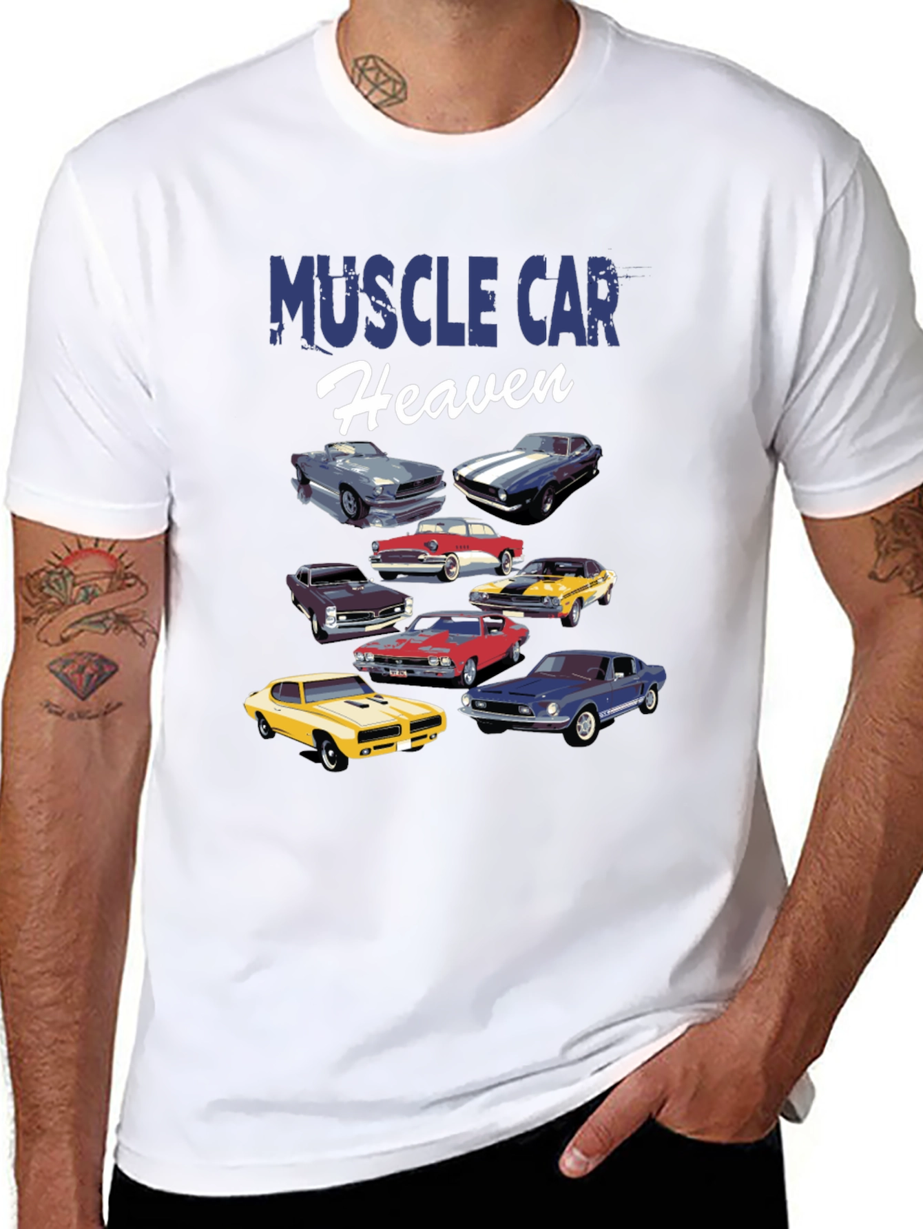 Muscle Car Heaven Graphic Tee