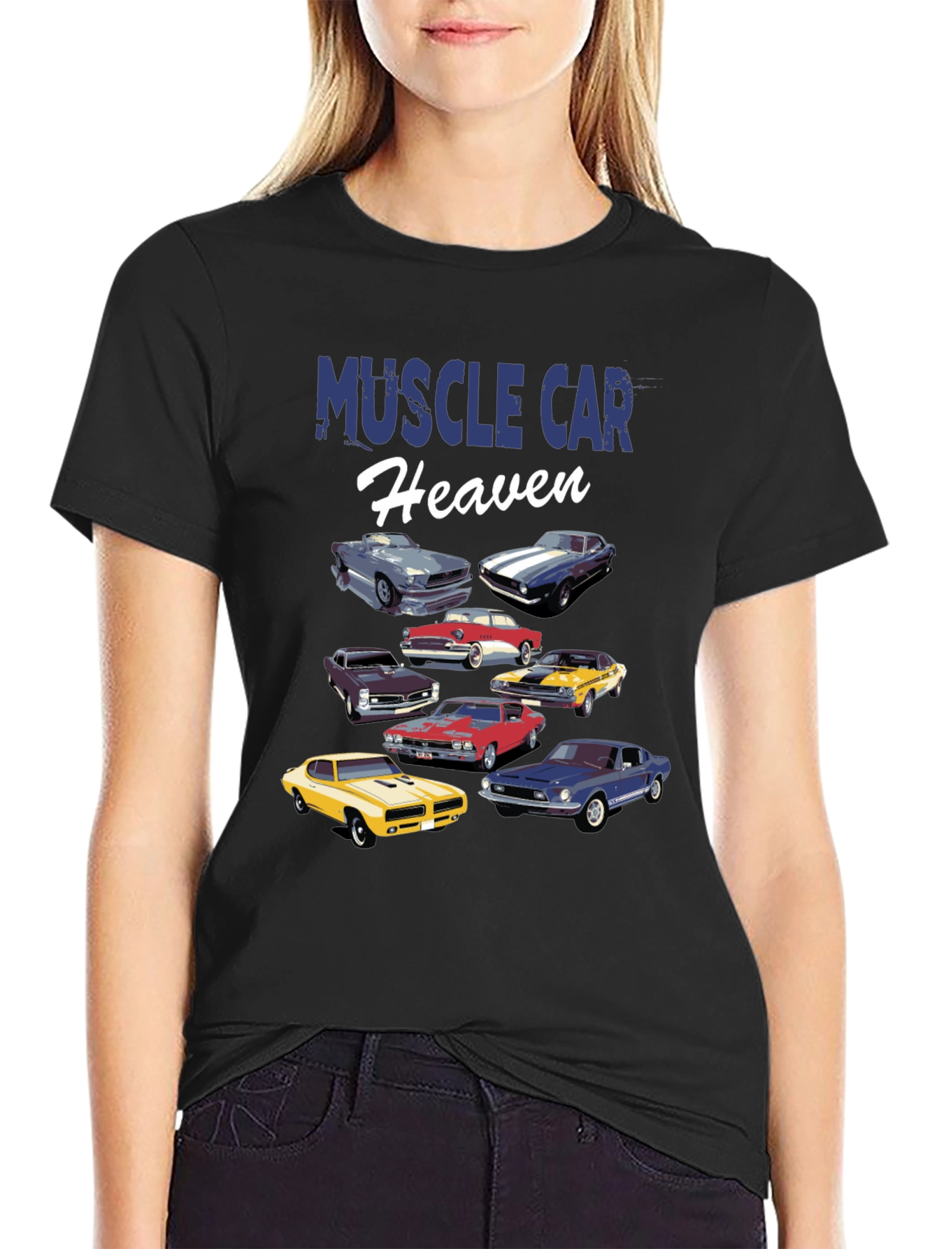 Muscle Car Heaven Graphic Tee