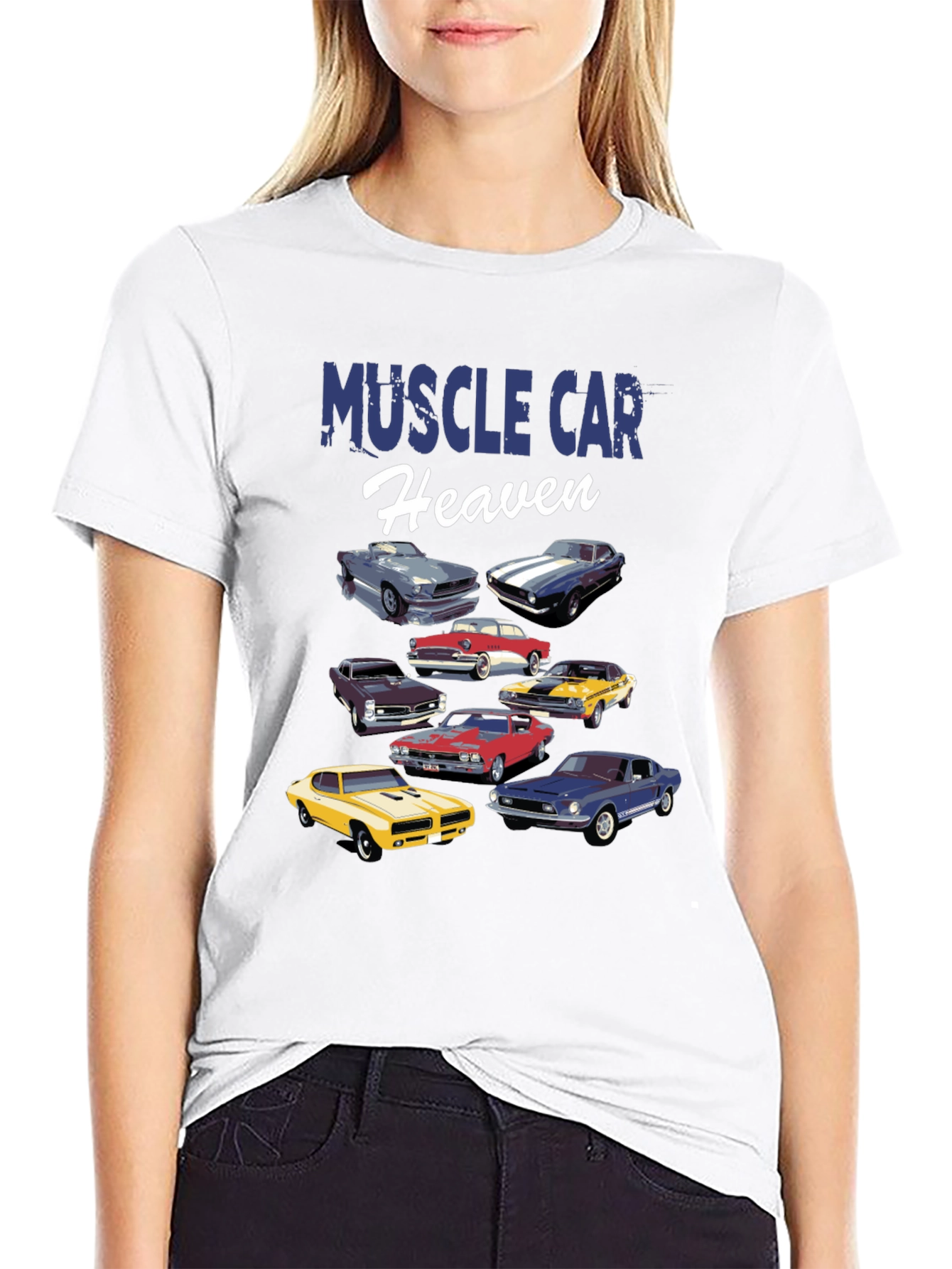 Muscle Car Heaven Graphic Tee
