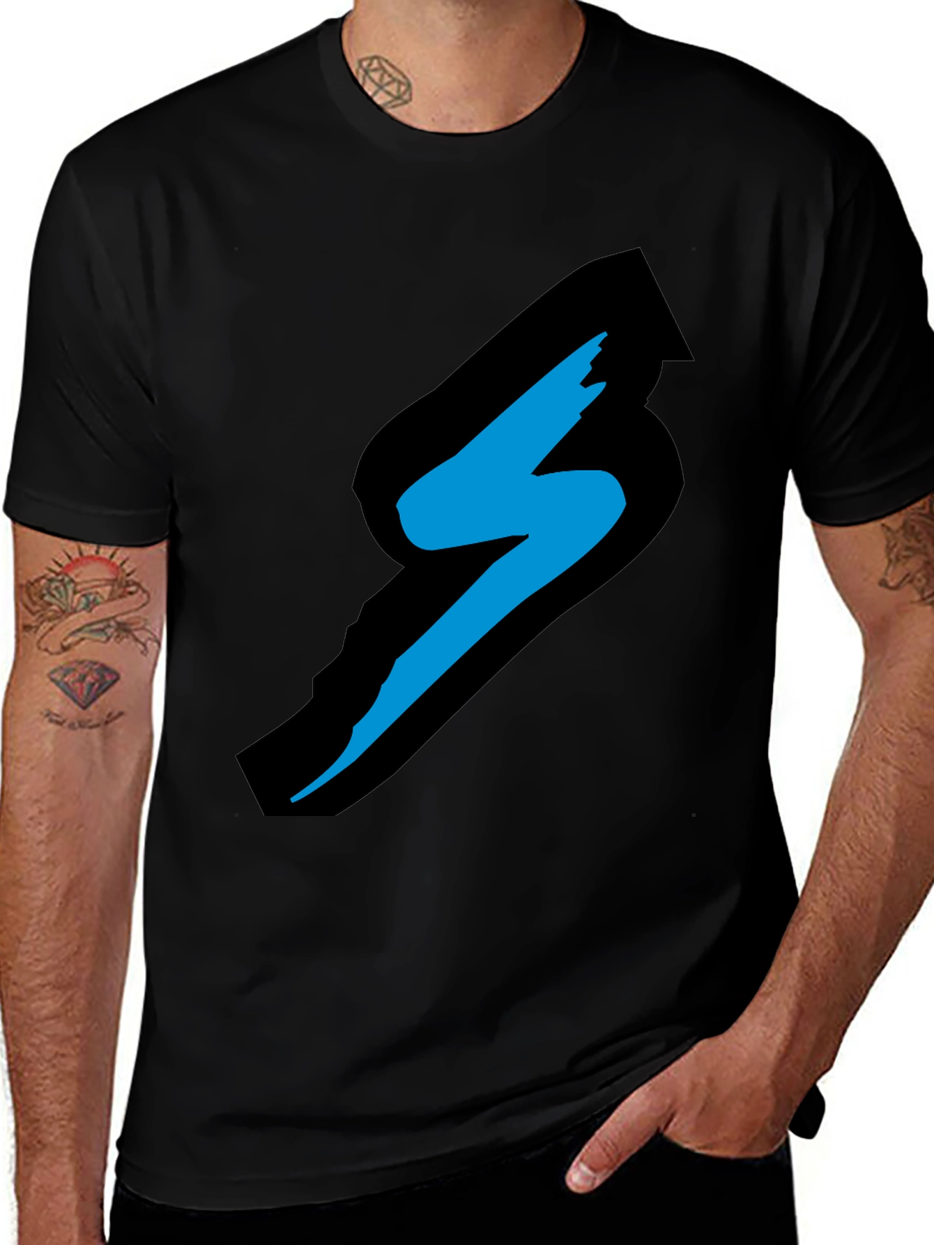 Abstract Graphic Tee - Modern Style
