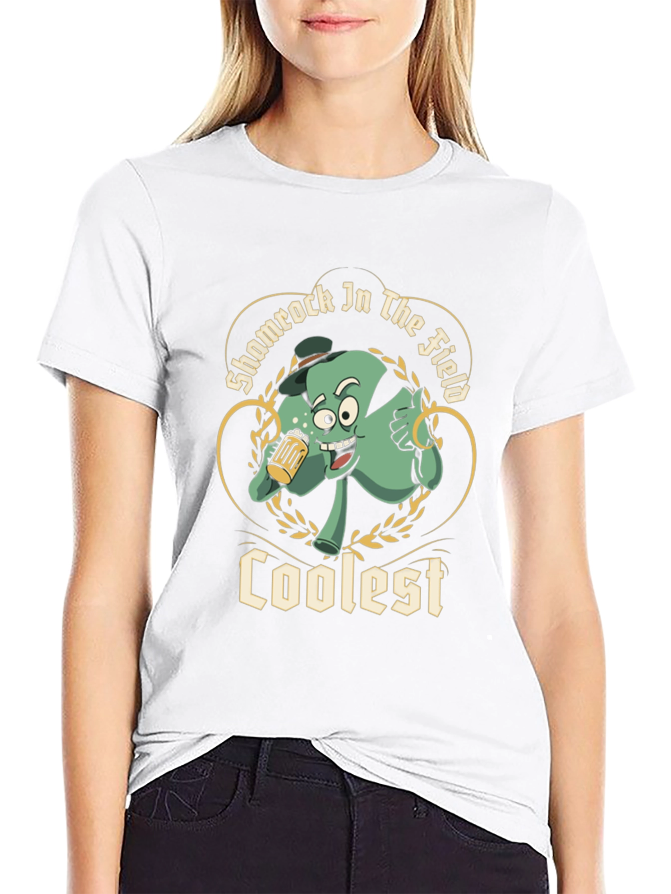 Shamrock in the Field Coolest Tee