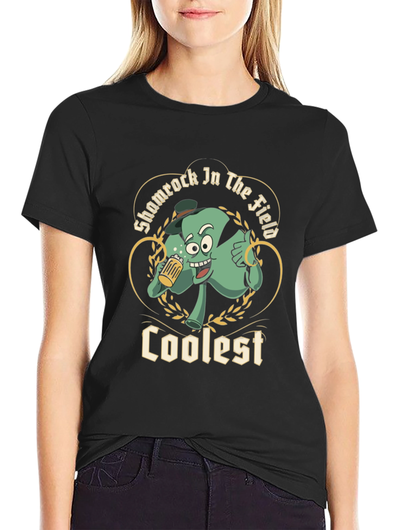 Shamrock in the Field Coolest Tee