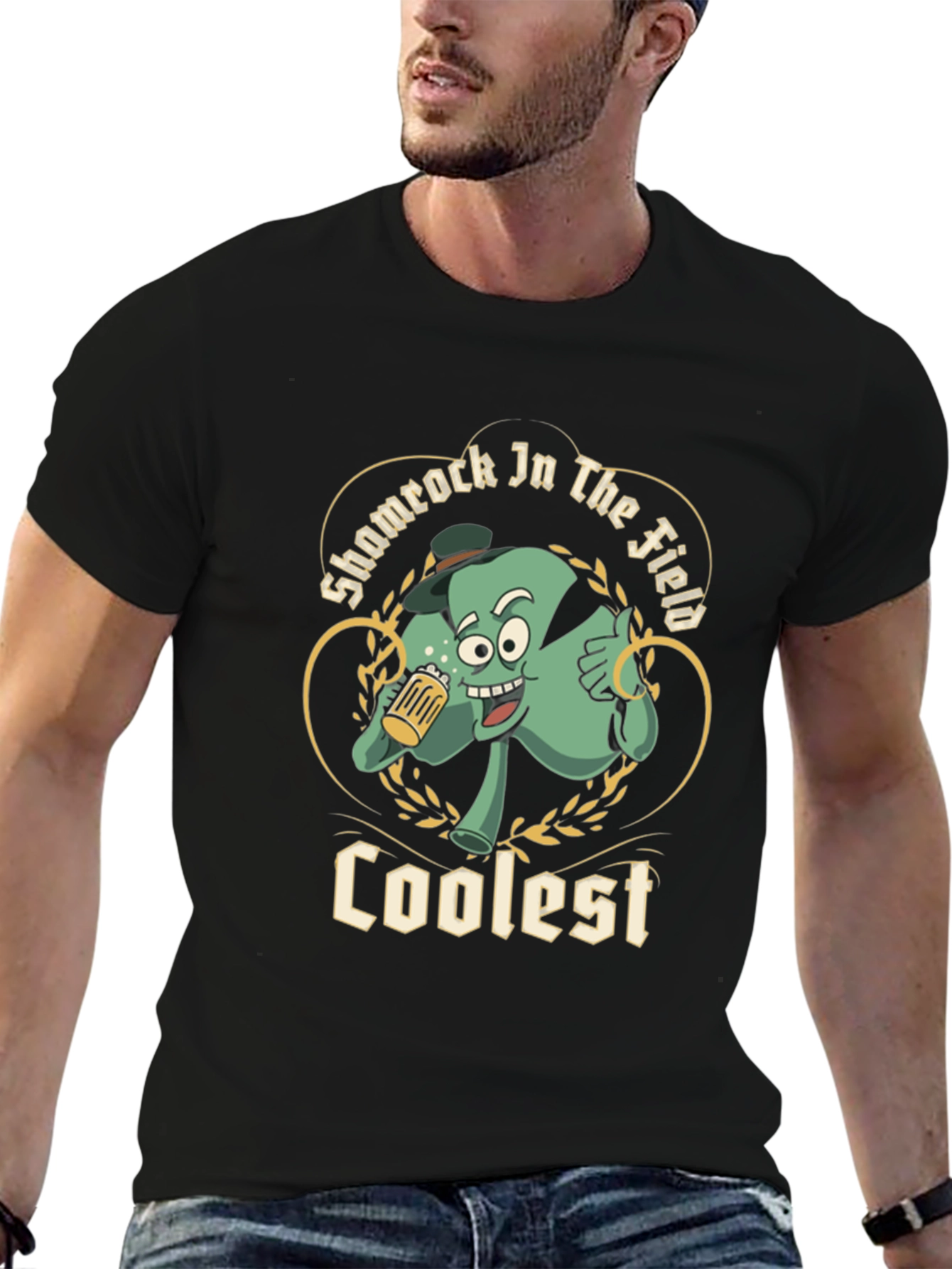 Shamrock in the Field Coolest Tee
