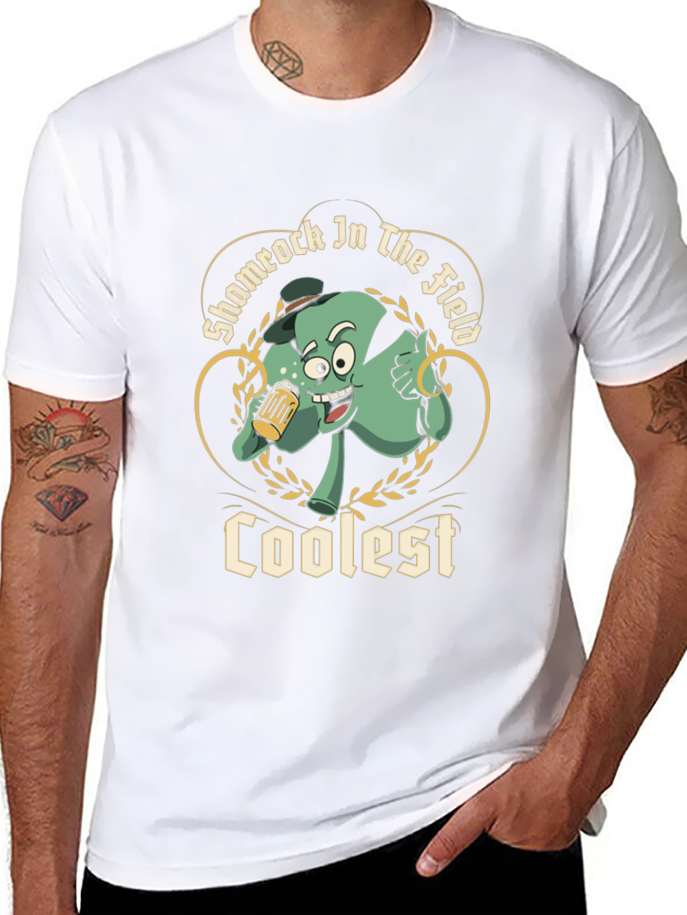 Shamrock in the Field Coolest Tee