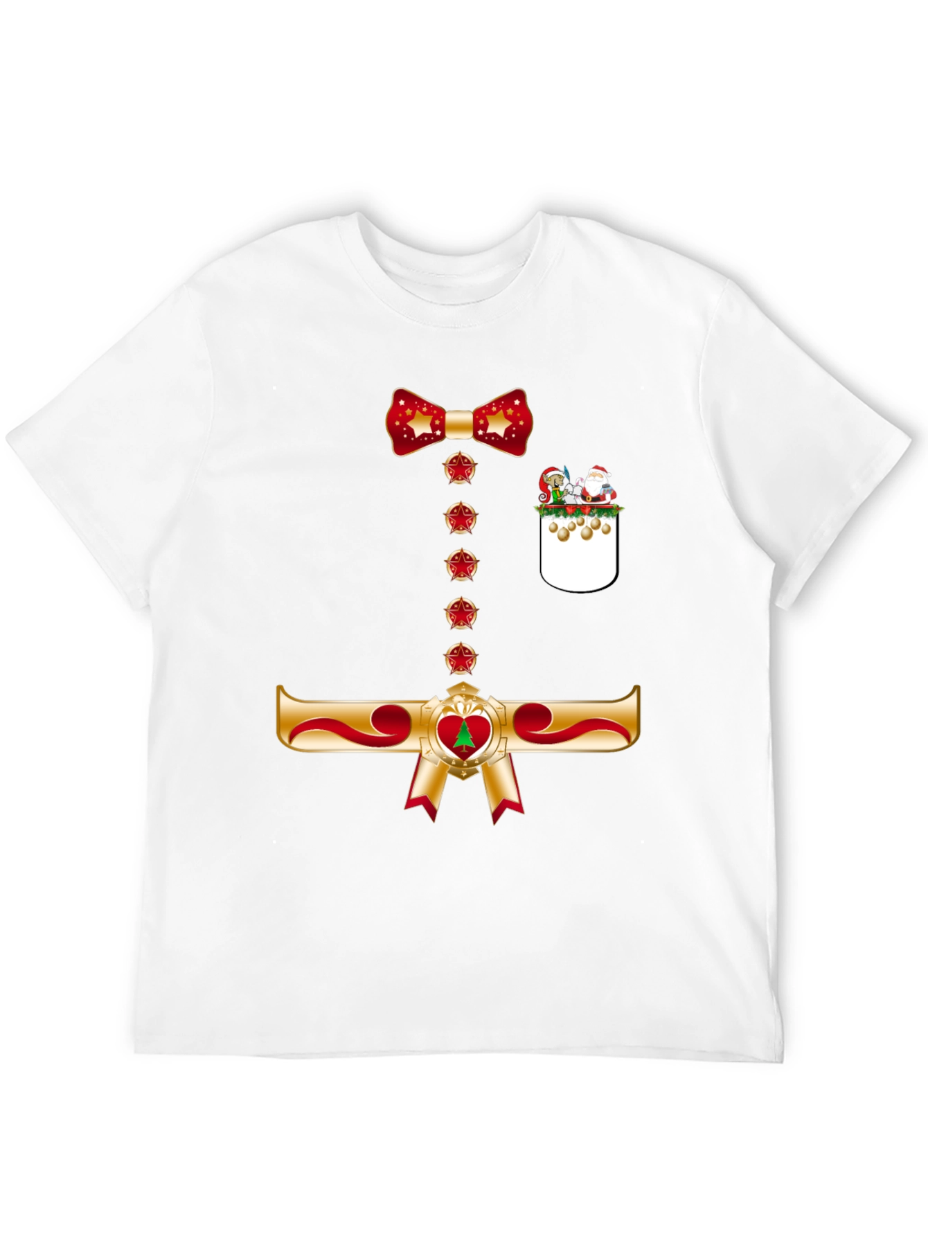 Festive Bowtie Christmas T-Shirt