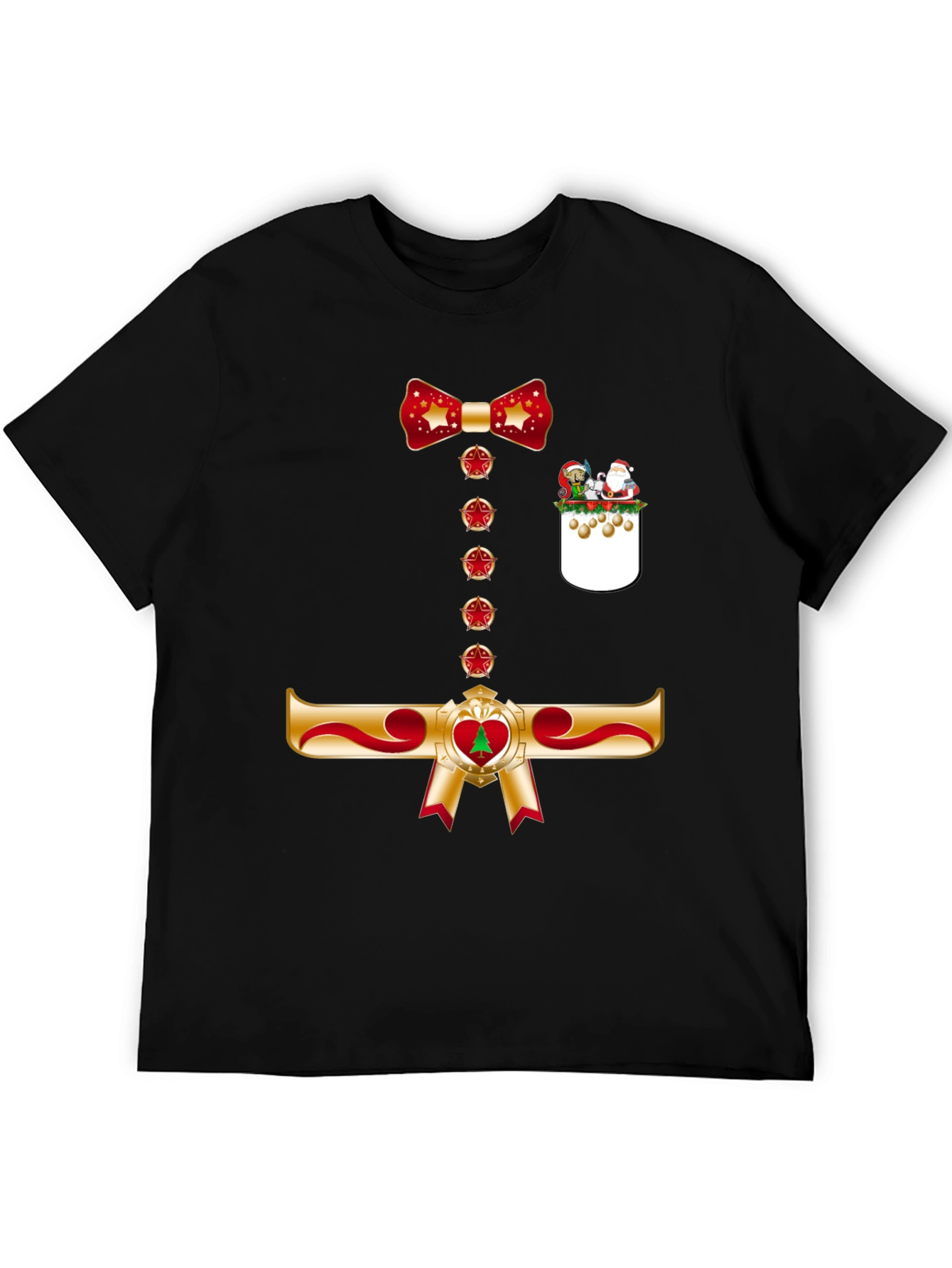 Festive Bowtie Christmas T-Shirt