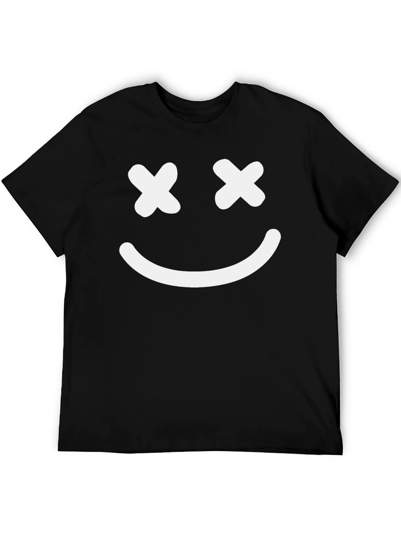 Smiley Face T-Shirt - Soft Cotton Blend