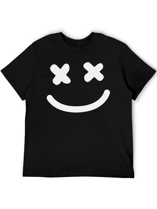 Smiley Face T-Shirt - Soft Cotton Blend