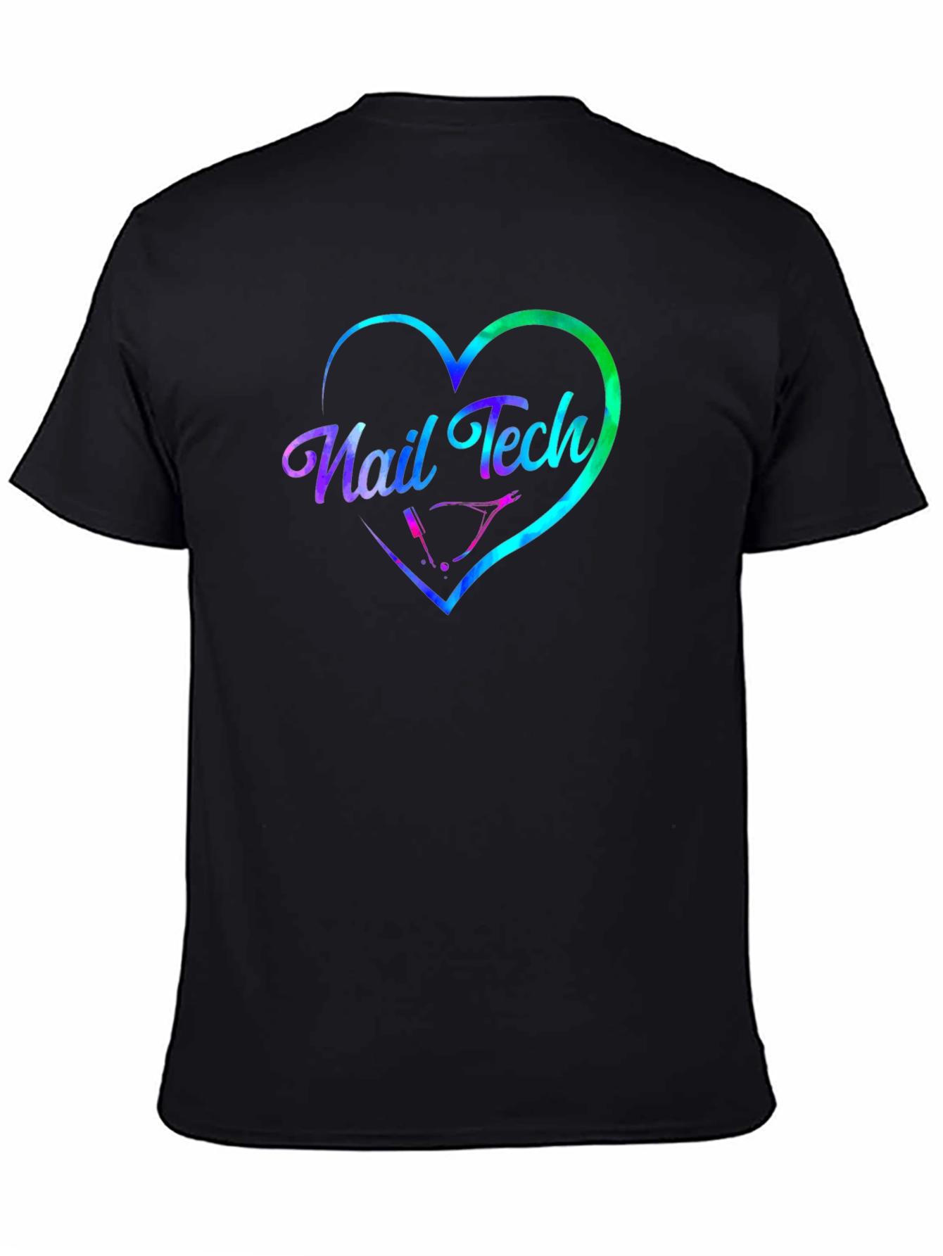 Nail Tech Heart Graphic Tee