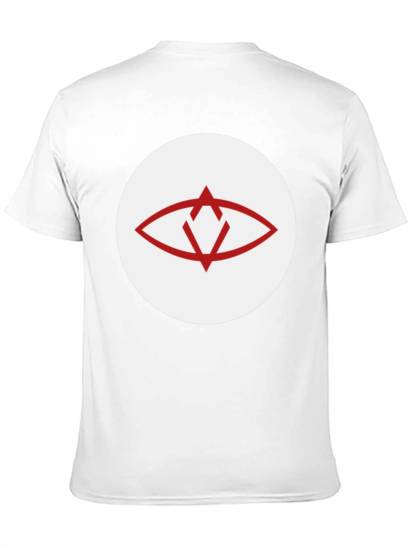Eye Graphic Crew Neck T-Shirt - Black