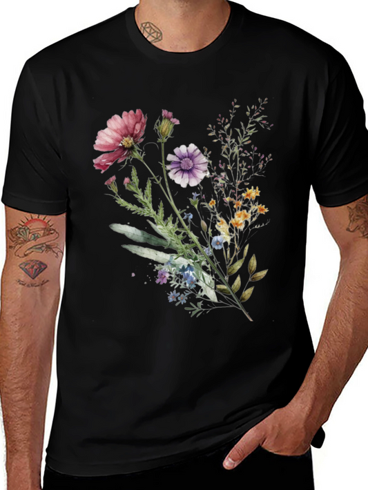 Floral Watercolor Graphic Tee