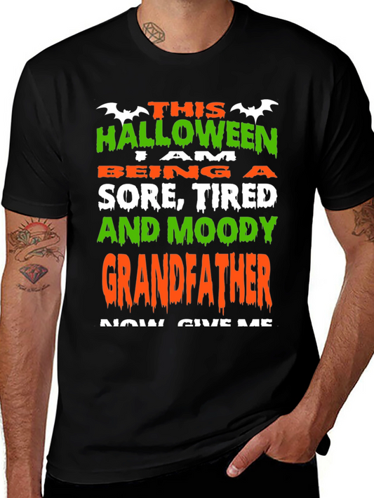 Funny Halloween Grandfather T-Shirt