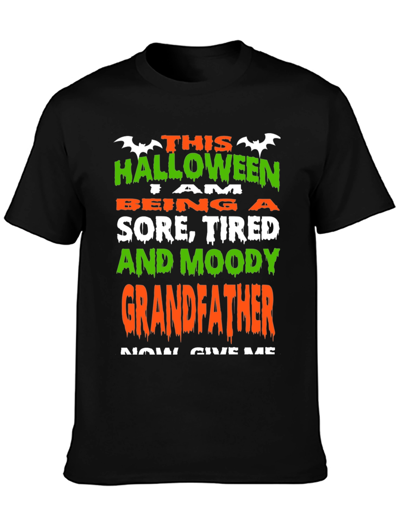 Funny Halloween Grandfather T-Shirt