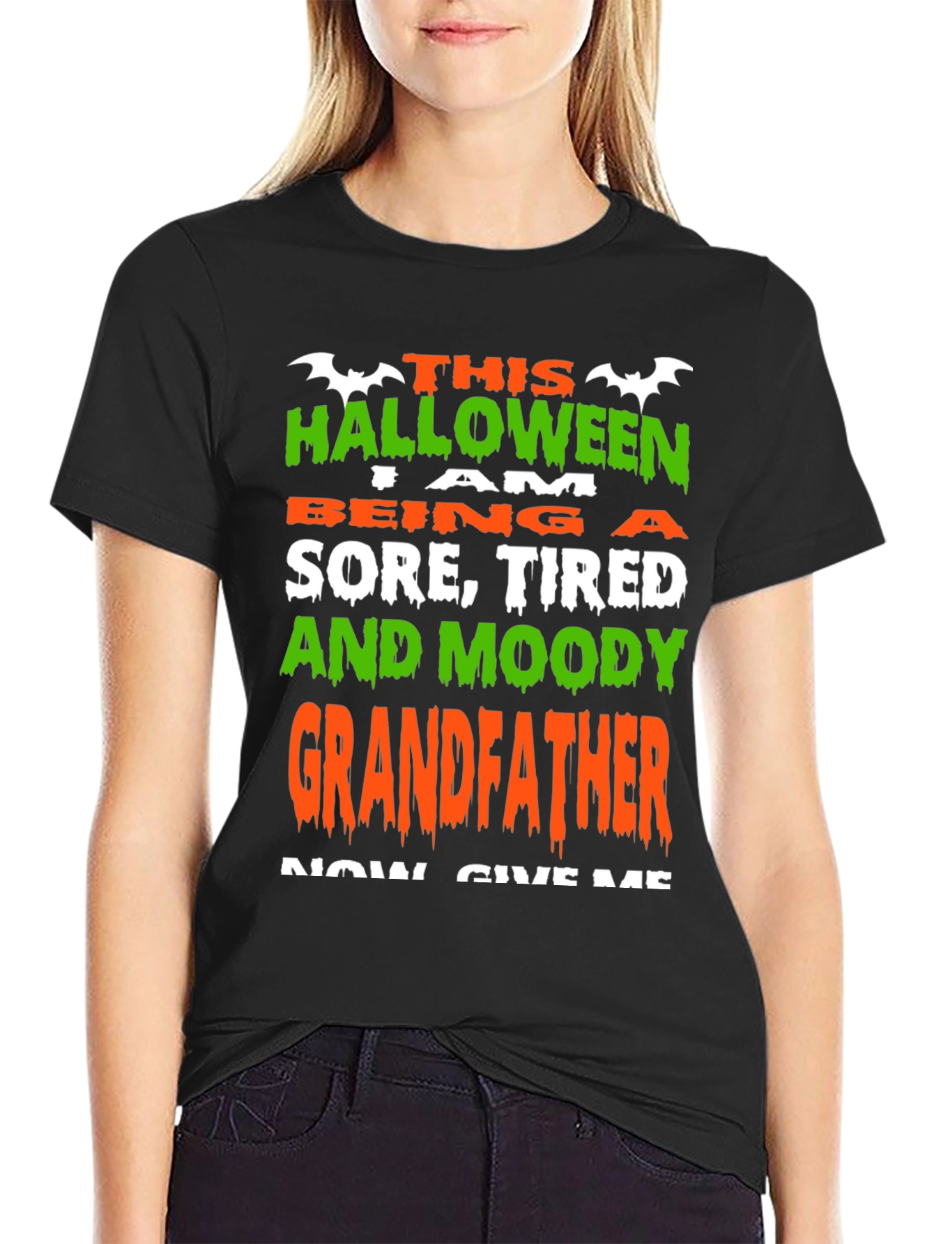 Funny Halloween Grandfather T-Shirt