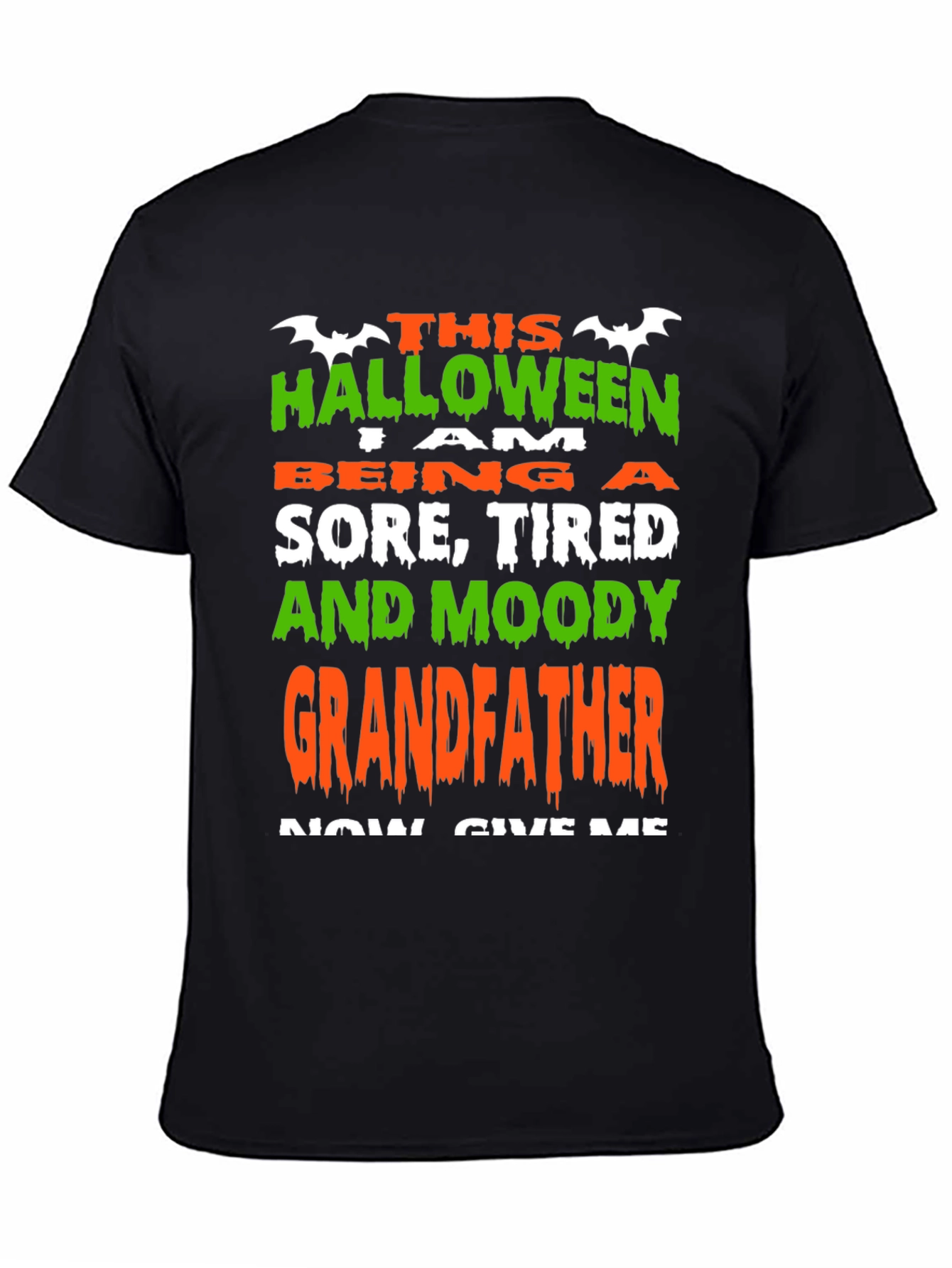 Funny Halloween Grandfather T-Shirt