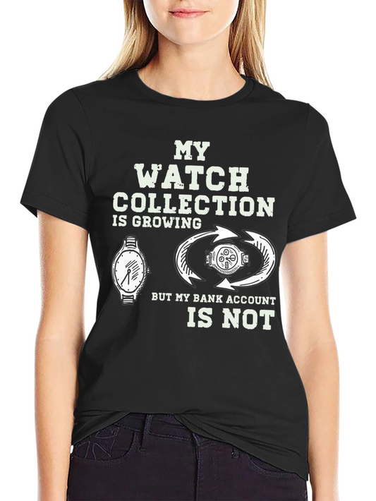 Watch Collection Funny Graphic T-Shirt