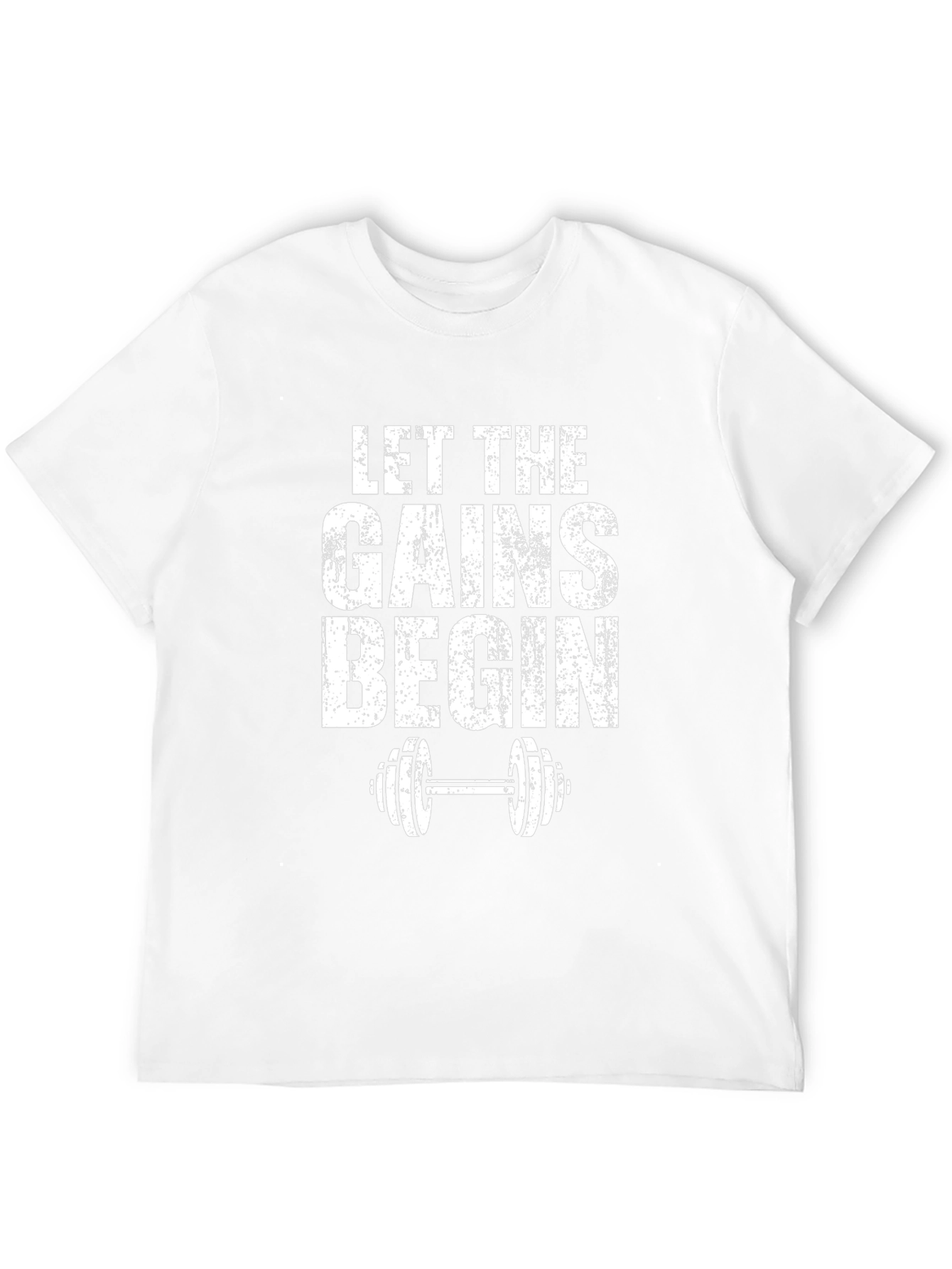 Let the Gains Begin Workout T-Shirt