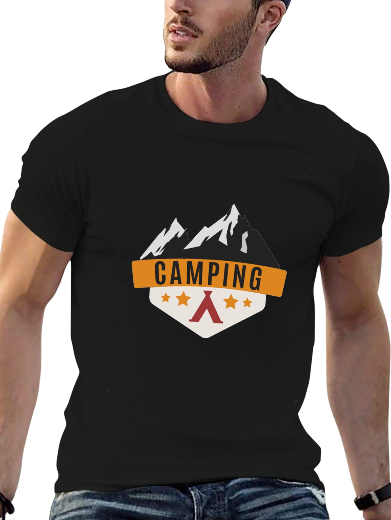 Camping Graphic Tee - Adventure Ready Soft Cotton