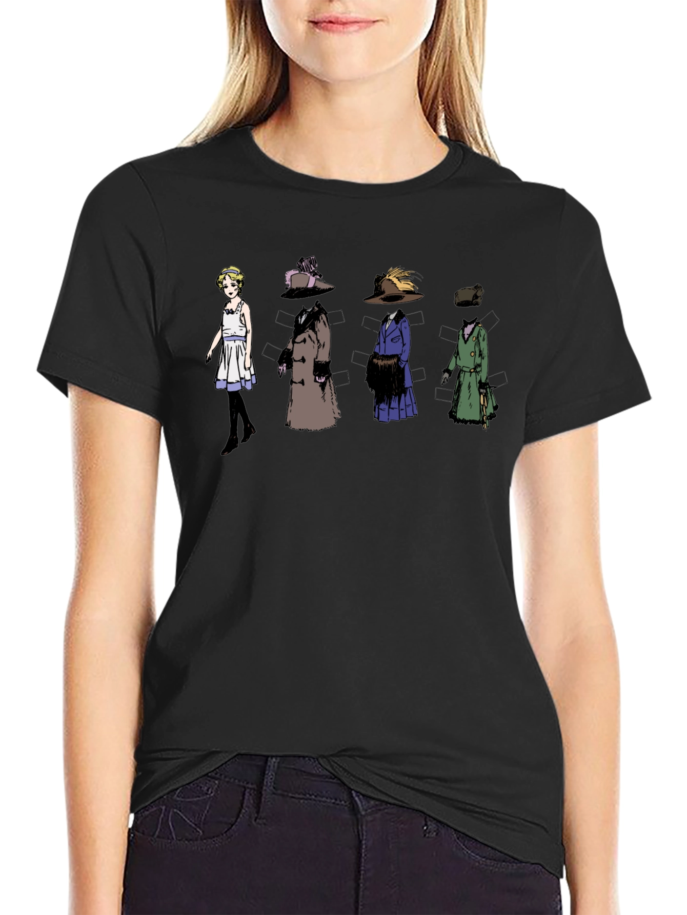Paper Doll Outfit T-Shirt