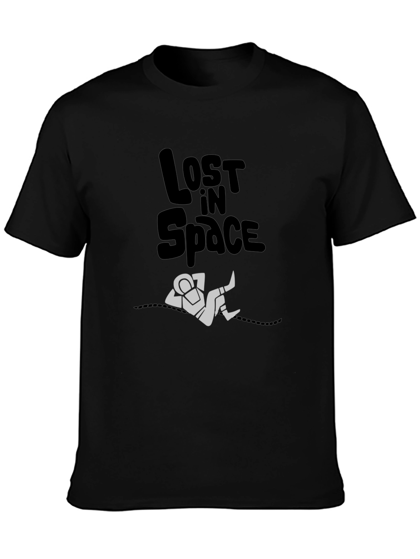Lost in Space Graphic Print Mens T-Shirt