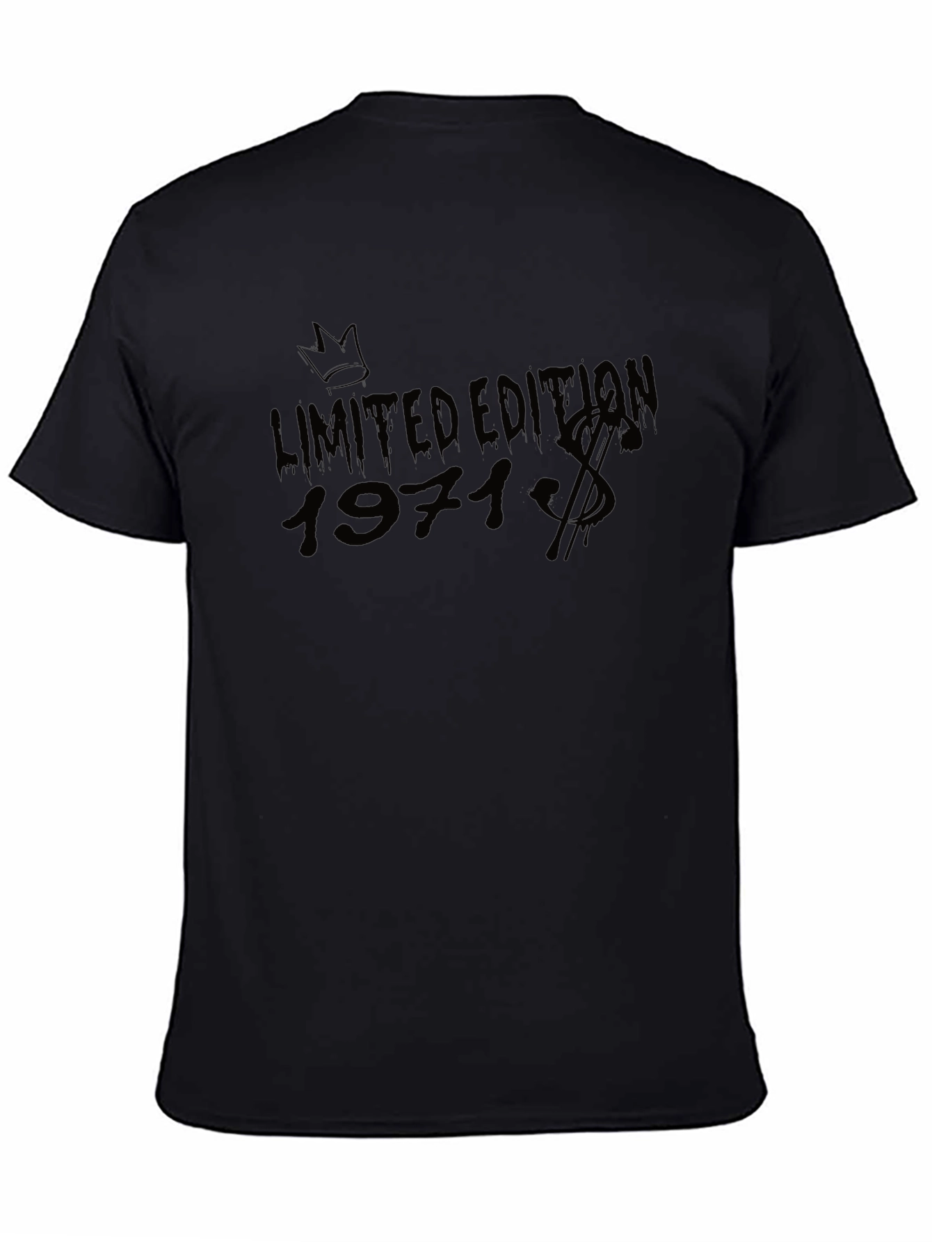 Limited Edition 1971 Black Graphic T-Shirt