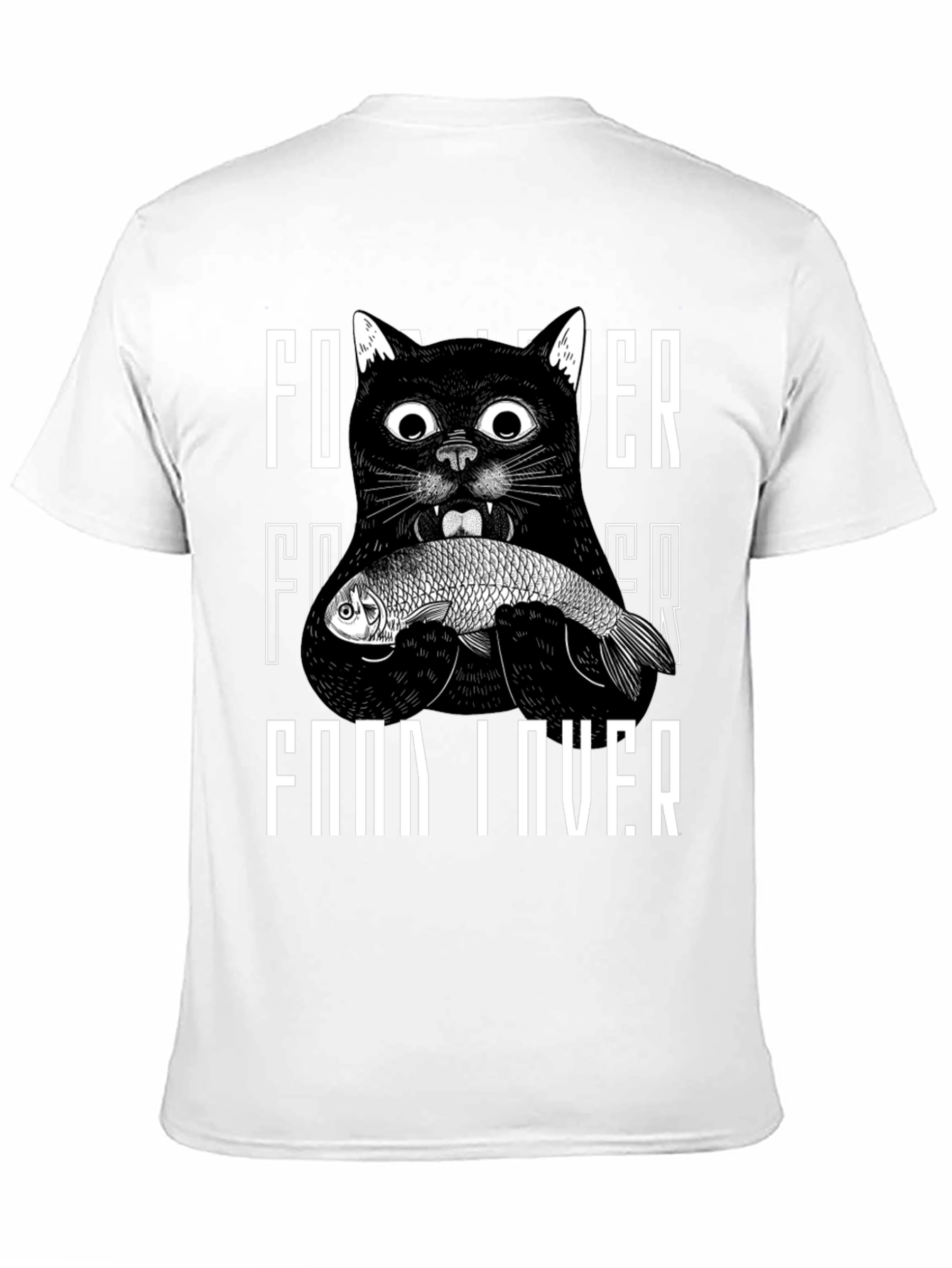 Cat Food Lover Graphic T-Shirt