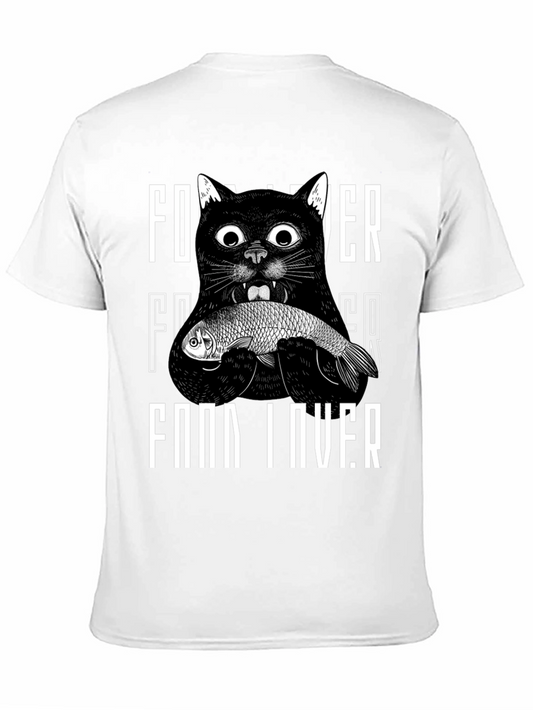Cat Food Lover Graphic T-Shirt