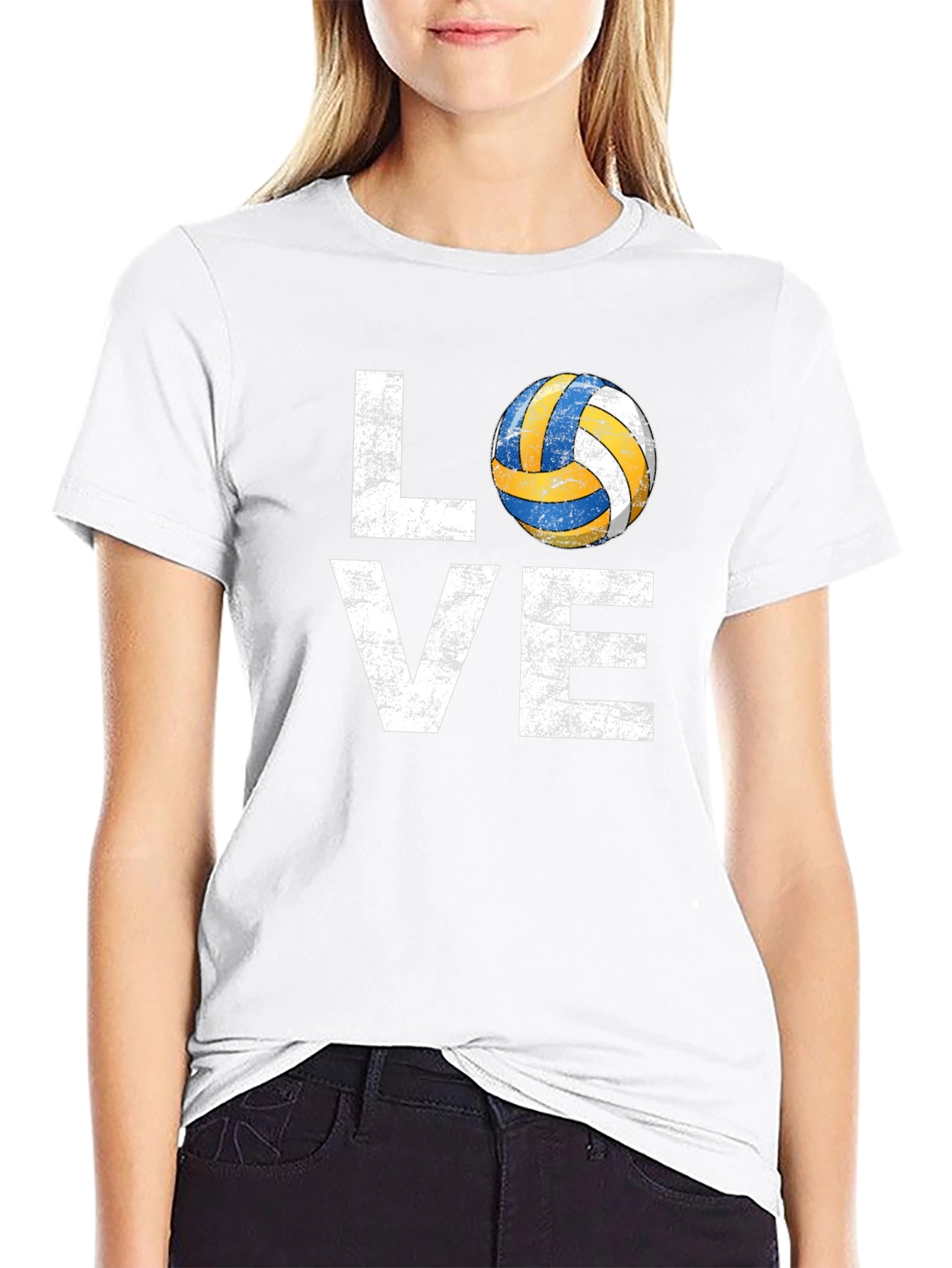 Love Volleyball Graphic T-Shirt
