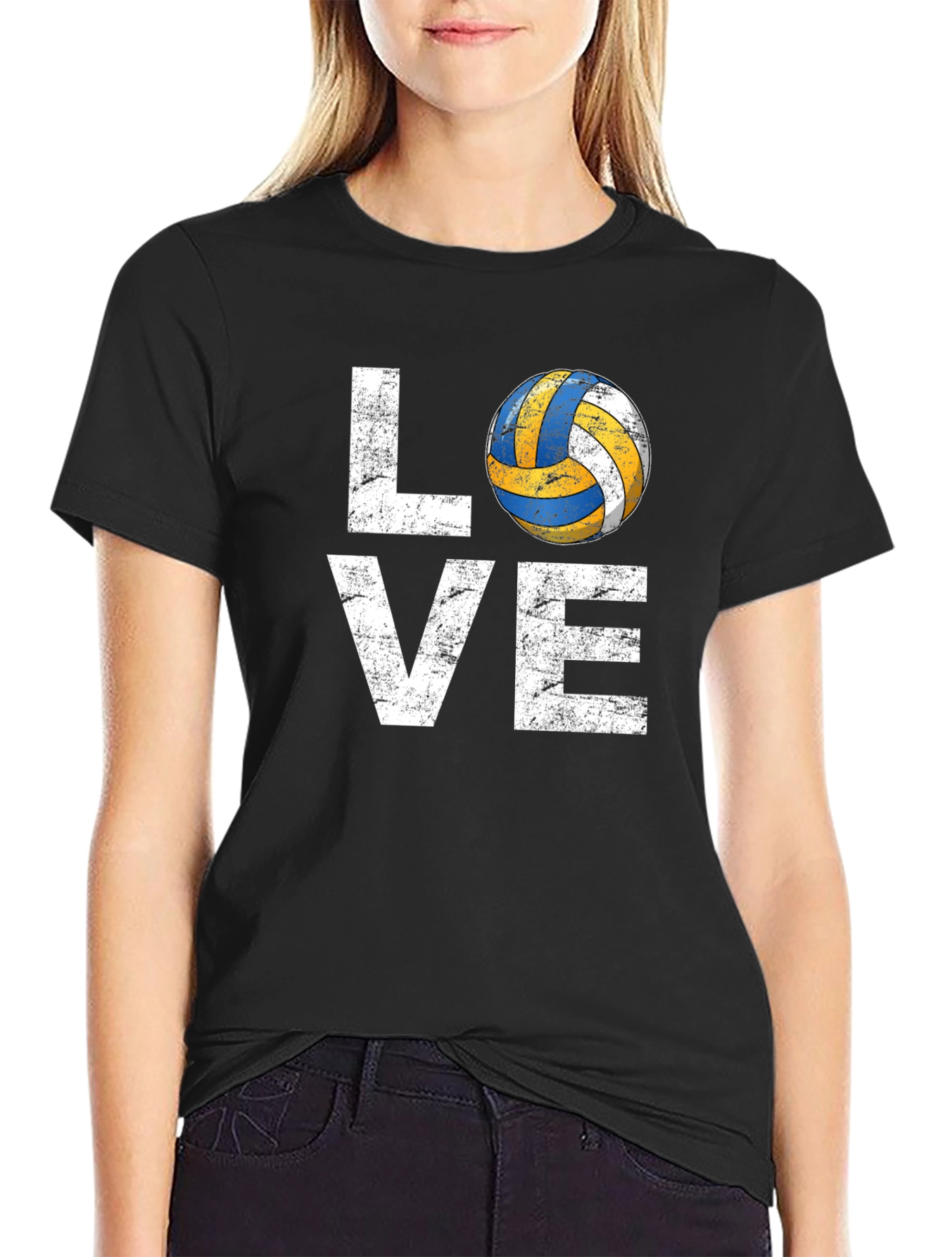 Love Volleyball Graphic T-Shirt