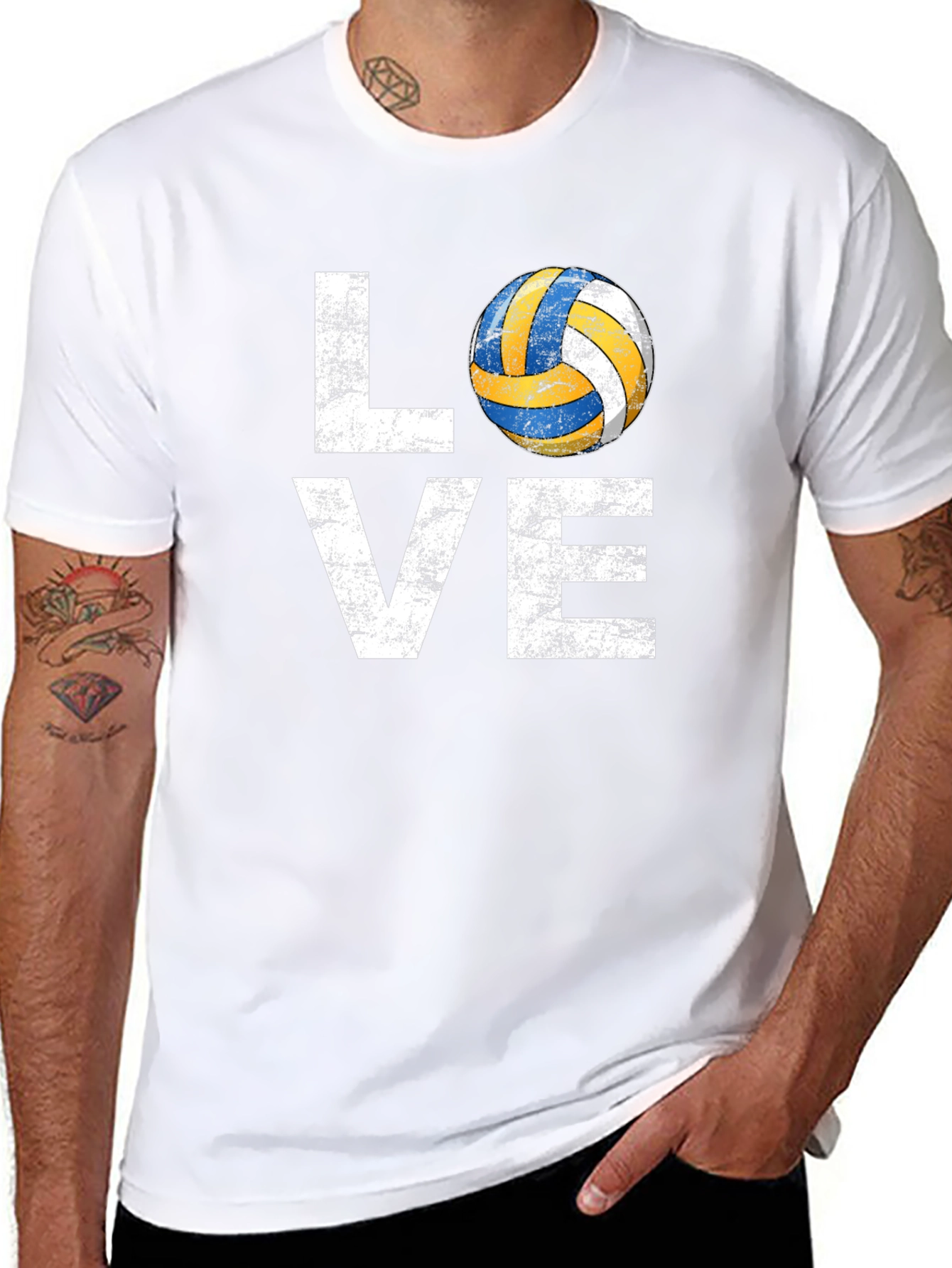 Love Volleyball Graphic T-Shirt