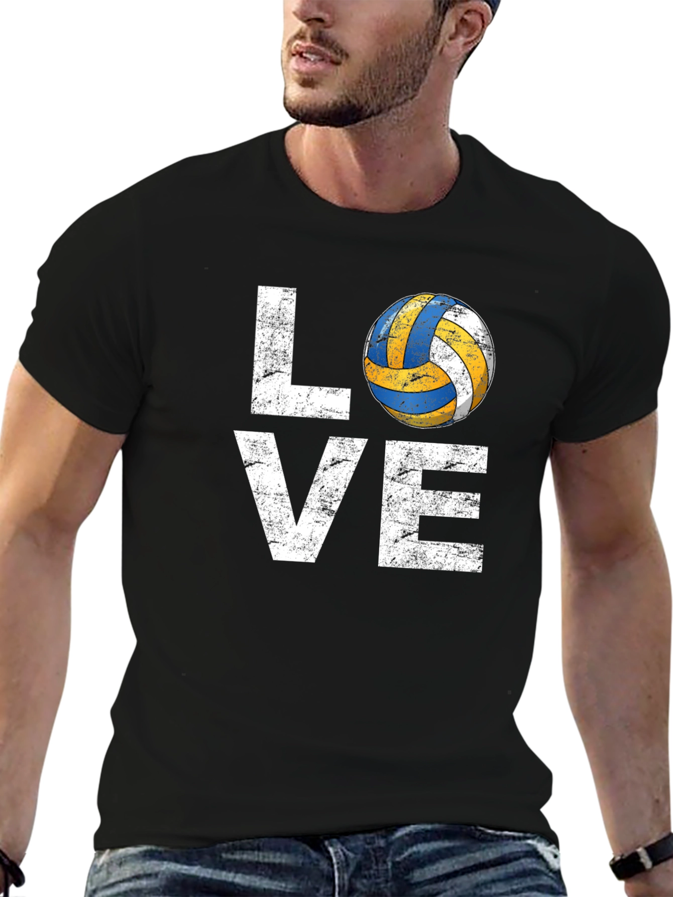 Love Volleyball Graphic T-Shirt