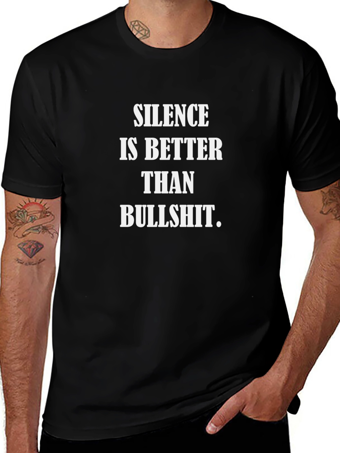 Silence is Better Graphic Tee